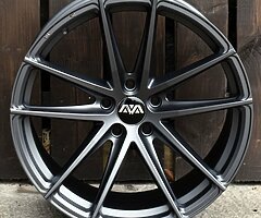 19" AVA HSF001 Wheels & Tyres Volkswagen Golf, Jetta, Passat, A3, Seat Leon Etc