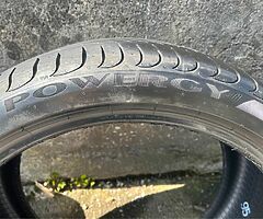NEW Pirelli Powergy tyres 255 35 19