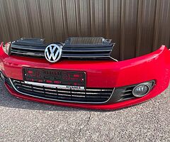 Mk6 Vw golf high line front bumper with fogs