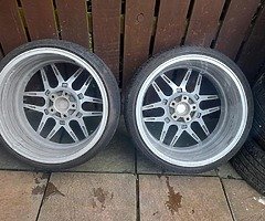 19 5x120 alloys - Image 3/5