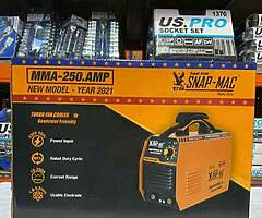 US SNAP MAC 250AMP INVERTER WELDER HEAVY DUTY QUALITY 
FREE DELIVERY