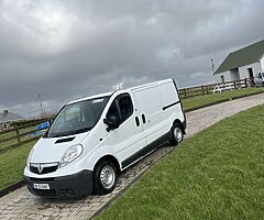 Vauxhall vivaro van