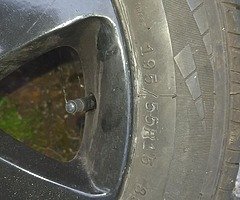 Wheels 195/55R15  
Scoda octavia 1.9disel