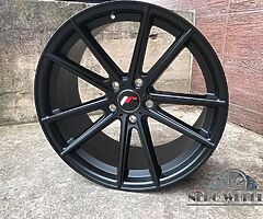 JR style alloy wheels 19'' 5x120 staggered concaved - Image 3/4