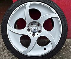 18" alphard alloys 5x112 merc vw etc