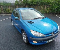 06 peugeot 206 Nct 12.22 Tax 9.22