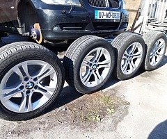 16inch BMW alloys tyres from BMW 320 - Image 4/7