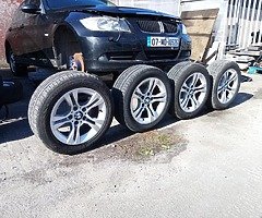 16inch BMW alloys tyres from BMW 320 - Image 6/7