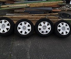14 inch Alloys from wolsvagen polo