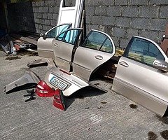 Parts from Mercedes E class