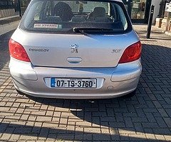 Peugeot 307 2007  no NCT tax just out good reliable car 900 euro