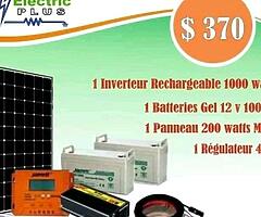Panneaux solaires, Batterie Neuf Trojan 6 volts 225 Ampère, kit solaire, Inverter, Régulateur - Image 3/7