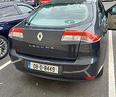 2008 Renault laguna 
1.5 Turbo diesel
Manual gearbox
240 km
Cheap tax €270...