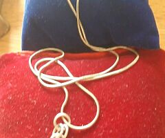 Ladies silver chain and pendant - Image 10/10