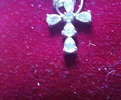 Ladies silver chain and pendant - Image 6/10