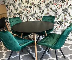VELVET DINING CHAIRS - Brand New - DELIVERY  - Image 6/8