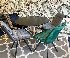 VELVET DINING CHAIRS - Brand New - DELIVERY  - Image 8/8