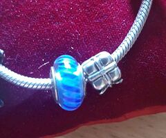 Ladies pandora charm bracelet - Image 4/10