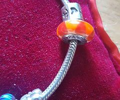 Ladies pandora charm bracelet - Image 5/10