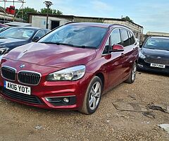 2016 BMW 218d Luxury AUTO 7 SEAT EURO 6