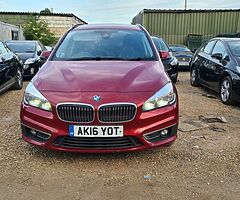 2016 BMW 218d Luxury AUTO 7 SEAT EURO 6
