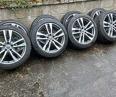 Audi A6 19inch genuine alloy wheels with tyres for sale - Image 3/3