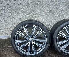 Audi A6 20inch genuine alloy wheels with tyres for sale