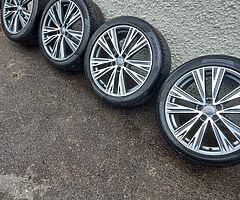 Audi A6 20inch genuine alloy wheels with tyres for sale - Image 5/6