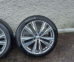 Audi A6 20inch genuine alloy wheels with tyres for sale - Image 6/6