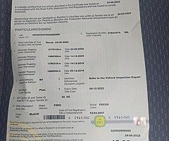 2007 Ford Focus 1.4Petrol NEW NCT Low Kms Manual Transmission