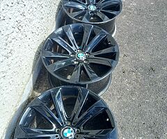 Bmw x5 20inch genuine alloy wheels for sale