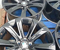 Bmw x5 20inch genuine alloy wheels for sale - Image 7/7