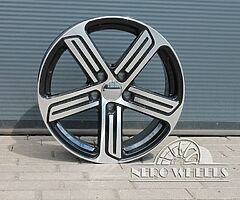 VW Cadiz style alloy wheels 5x112 - Image 6/9
