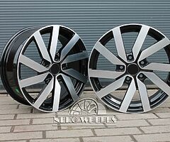 VW Advance style alloy wheels 16'' 5x112
