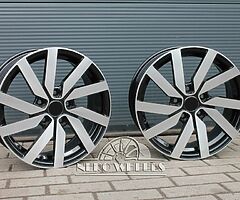 VW Advance style alloy wheels 16'' 5x112 - Image 5/8
