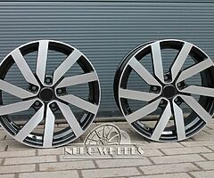 VW Advance style alloy wheels 16'' 5x112 - Image 6/8