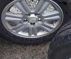 4 brand new tires with commercial wheels of roald - Image 6/7