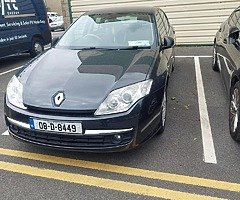 2008 Renault laguna 
1.5 Turbo diesel
Manual gearbox
240 km
Cheap tax €270...