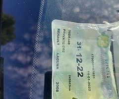 2008 Renault laguna 
1.5 Turbo diesel
Manual gearbox
240 km
Cheap tax €270...