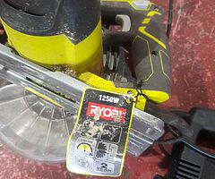 Ripe  saw   lable   still  on  it  from   also  jig saw   and  elect  nail  gun   all  working   per