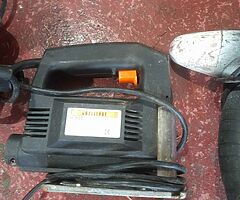 Ripe  saw   lable   still  on  it  from   also  jig saw   and  elect  nail  gun   all  working   per