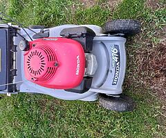 Honda self-drive lawn mower for sale