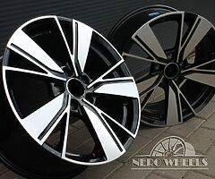 VW Bakersfield style alloy wheels 17'' / 18'' 5x112