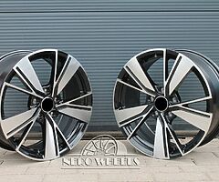 VW Bakersfield style alloy wheels 17'' / 18'' 5x112 - Image 5/8