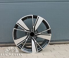 VW Bakersfield style alloy wheels 17'' / 18'' 5x112 - Image 6/8
