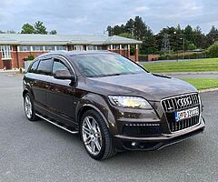2009 Audi Q7 genuine sline facelift
3.0tdi diesal 245bhp quattro 
Crewcab 5 seater 
cheap tax 333€