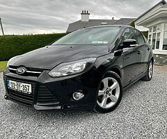 2013 FORD FOCUS 1.6 TDCI ZETEC SAT NAV LOW MILEAGE