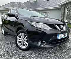 2015 NISSAN QASHQAI 1.2 PETROL ONE LADY OWNER NCT/ TAXED LOW MILEAGE 6 SPEED MANUAL