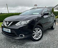 2015 NISSAN QASHQAI 1.2 PETROL ONE LADY OWNER NCT/ TAXED LOW MILEAGE 6 SPEED MANUAL