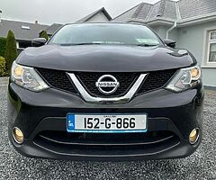 2015 NISSAN QASHQAI 1.2 PETROL ONE LADY OWNER NCT/ TAXED LOW MILEAGE 6 SPEED MANUAL - Image 3/10